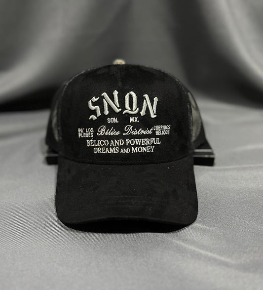 Gorra Barbas hats x Luis R Conriquez “Si no quieres no”